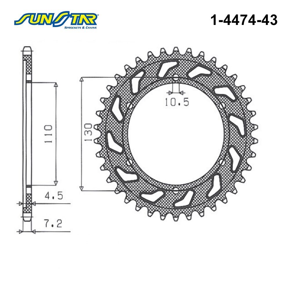 XSR%20700%20XSR%20900%20%20MT-09/SP/TRACER/GT%20%20R7%20%20MT-07/TRACER%20%20R6%20MT-10/SP%20%20GSX-S%20750%20GSX-R%20750%20%20GSX-R%20600%20%20GSX-S%20F%20ABS%20GSX-R%201000/R%20SUNSTAR%201-4474-43%20ARKA%20DİŞLİ%20(ÇELİK)