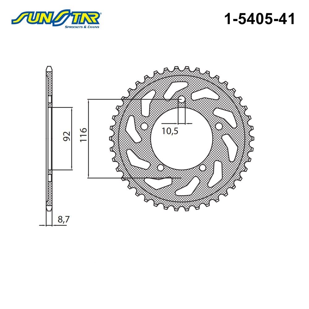 ZX-14%20%20KAWASAKI%20/%20SUNSTAR%201-5405-41%20ARKA%20DİŞLİ%20(ÇELİK)