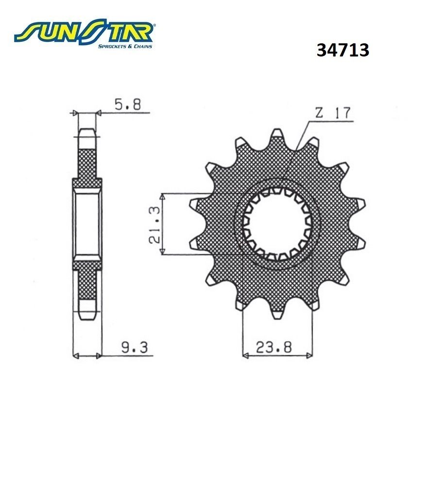 CRF%20250R%20%20%20CRF%20450X%20%20SUNSTAR%2034713%20ÖN%20DİŞLİ%20(ÇELİK)