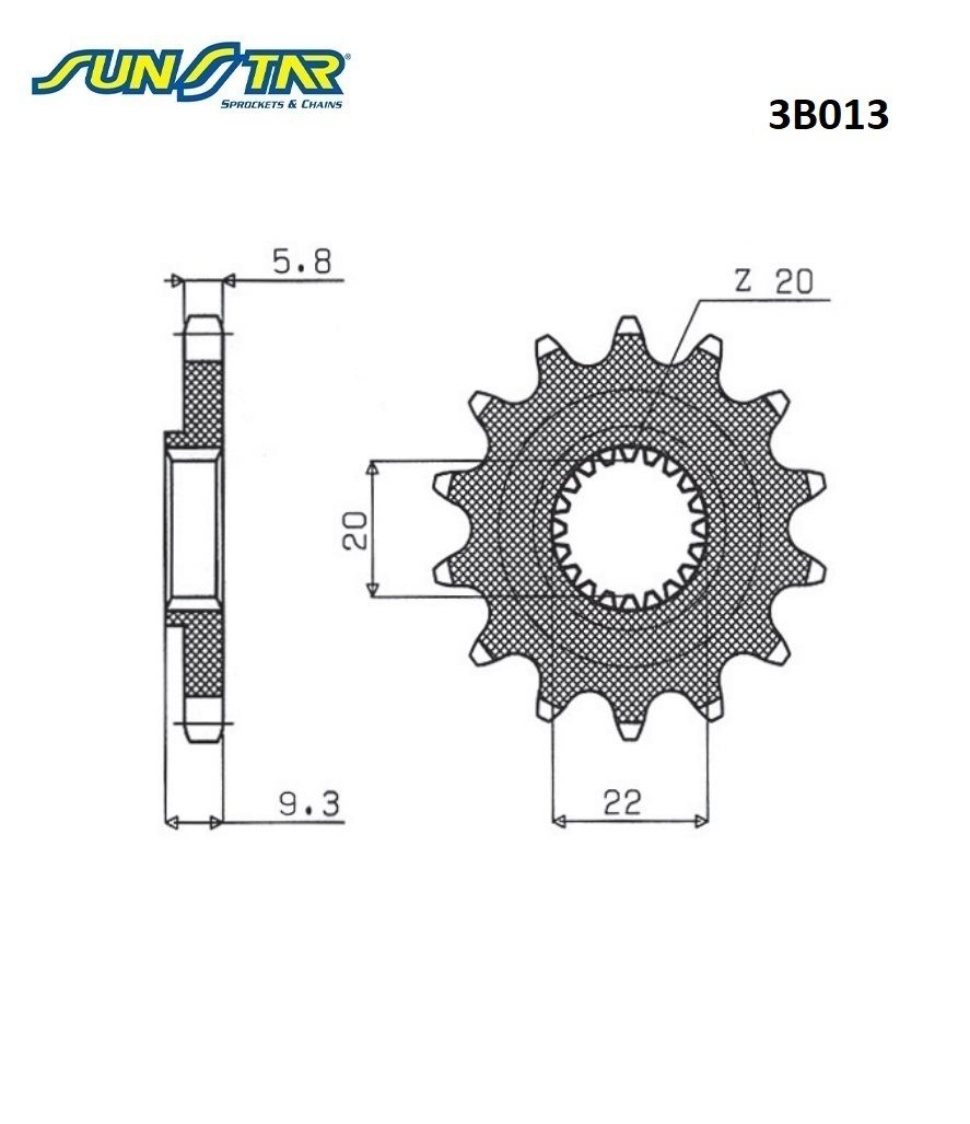 KX%20250%20F%20%20(2004-2021)%20%20%20SUNSTAR%203B013%20ÖN%20DİŞLİ%20(ÇELİK)