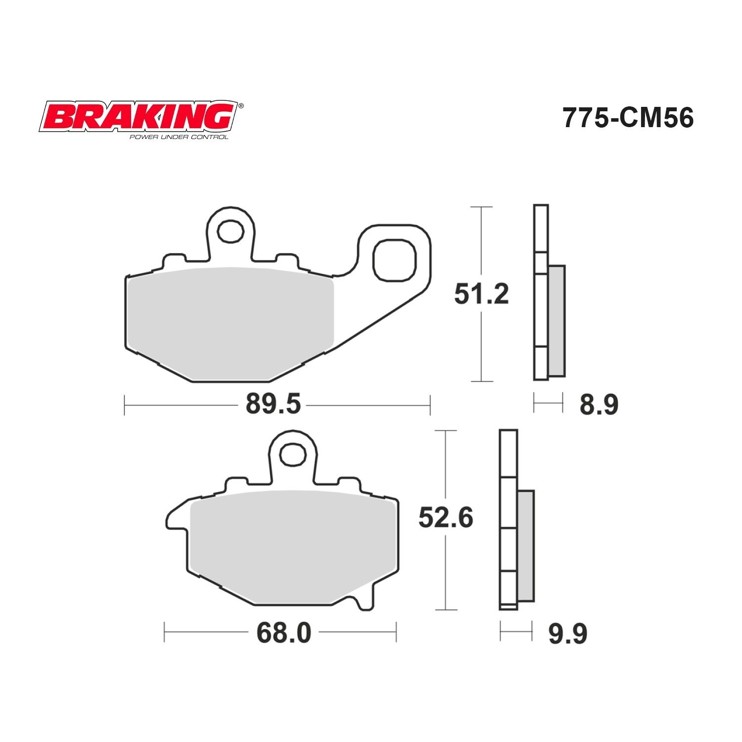 VERSYS%20650/ABS%20%20%20ZX-9R%20%20KAWASAKI%20Z%201000/SX%20%20%20%20%20ZX-10R%20%20%20%20%20ZX-6R%20%20%20%20ER-6F/ER-6N/ABS%20%20%20BRAKING%20775CM56%20SİNTERLİ%20(ARKA)%20FREN%20BALATASI