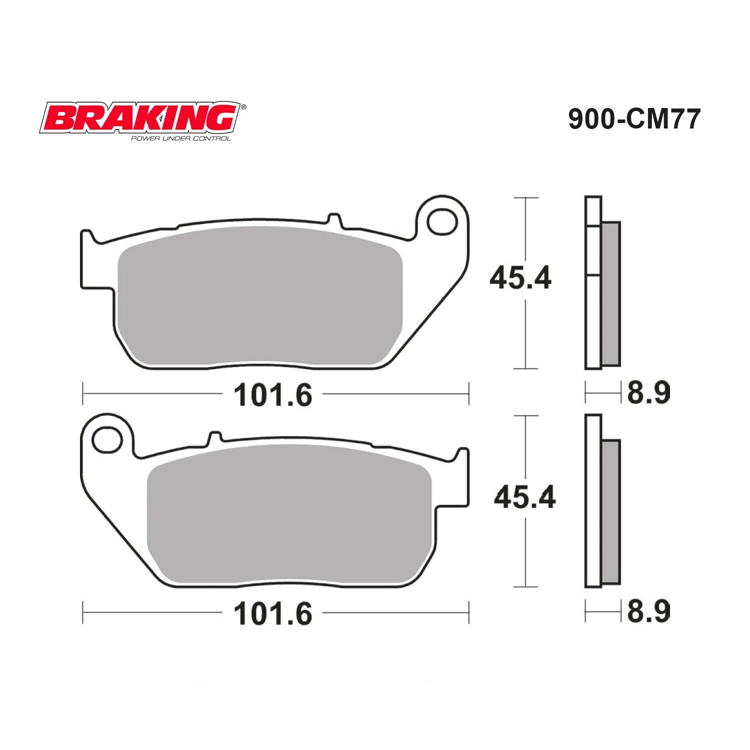 HARLEY%20DAVIDSON%20%20%20%20BRAKING%20900CM77%20SİNTERLİ%20ÖN%20FREN%20BALATASI