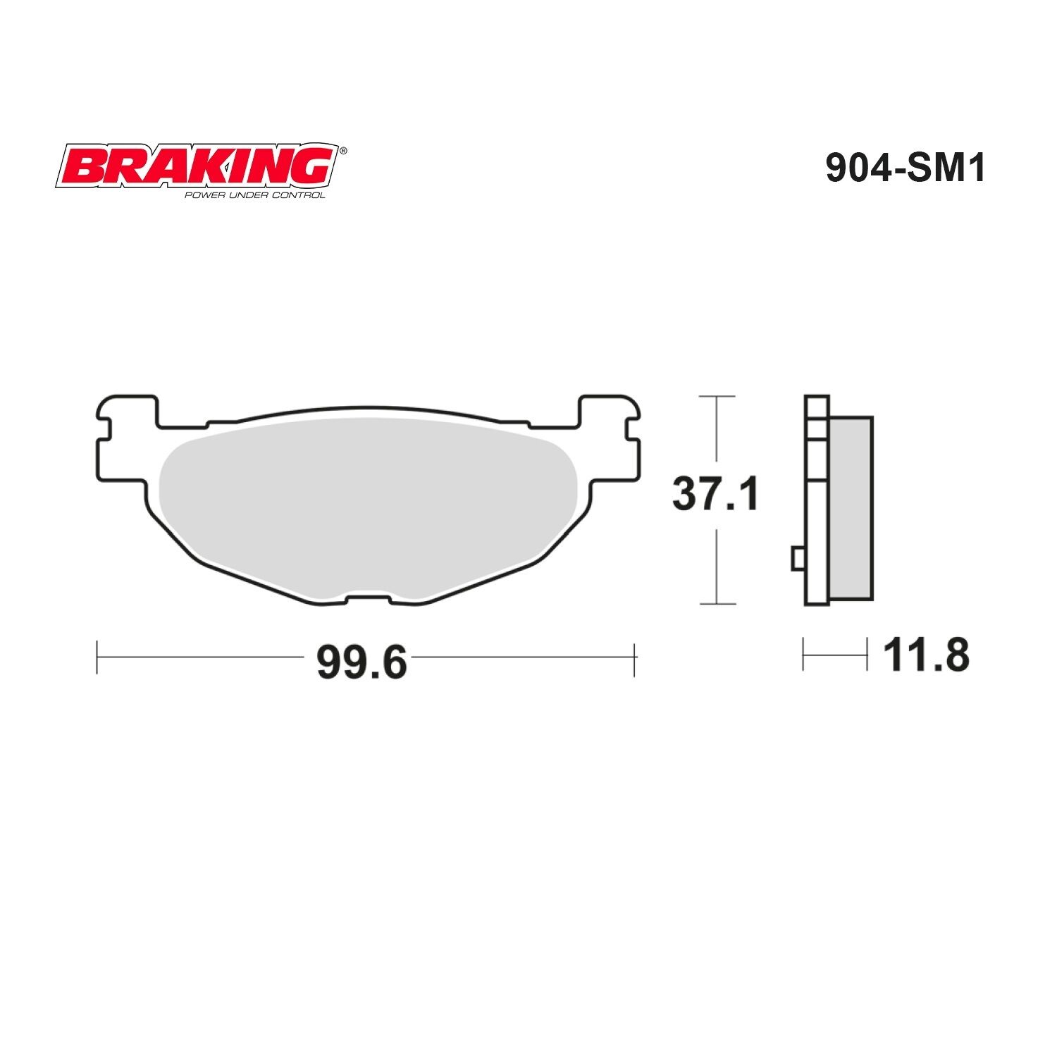 MAJESTY%20400%20%20%20%20%20YAMAHA%20TMAX%20500%20%20%20BRAKING%20904SM1%20YARI%20METALİK%20(ARKA)%20FREN%20BALATASI