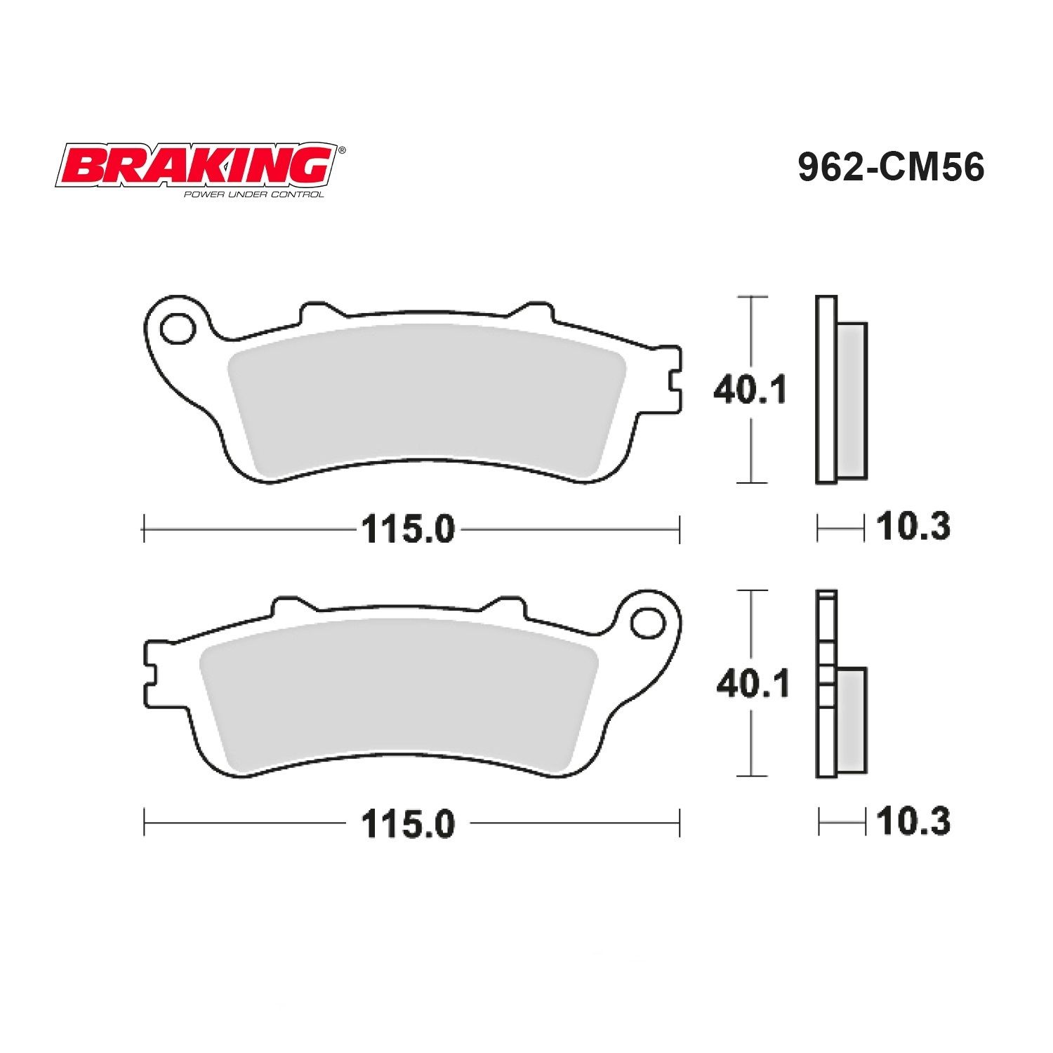 GOLD%20WING%20%20%201800%20%20%20%20%20F6C/GL%20F6B%20%20BRAKING%20962CM56%20%20SİNTERLİ%20(ARKA)%20FREN%20BALATASI