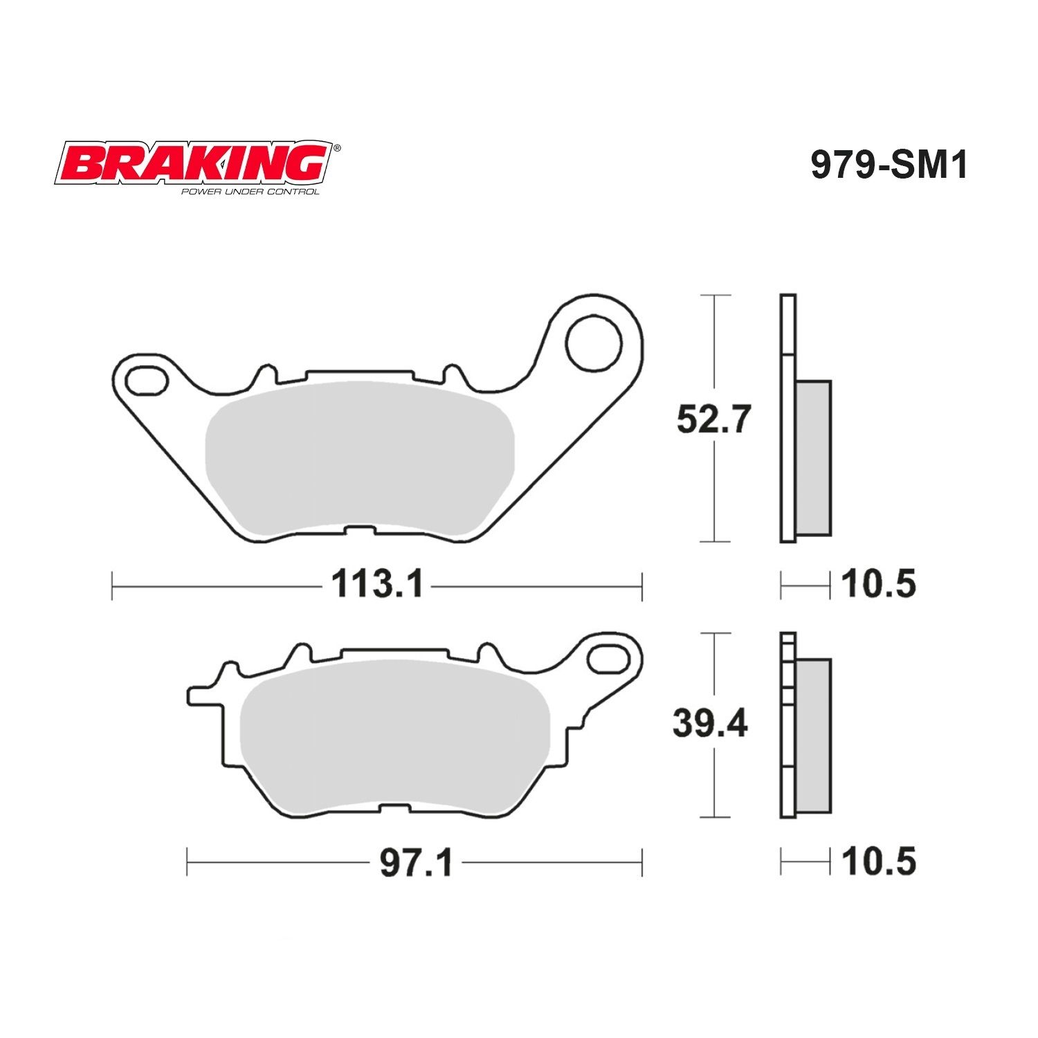 MT25%20%20R25%20%20%20XMAX%20125/250/300%20%20%20TRICITY%20%20%20300%20%20%20BRAKING%20%20979SM1%20YARI%20METALİK%20(ARKA)%20FREN%20BALATASI