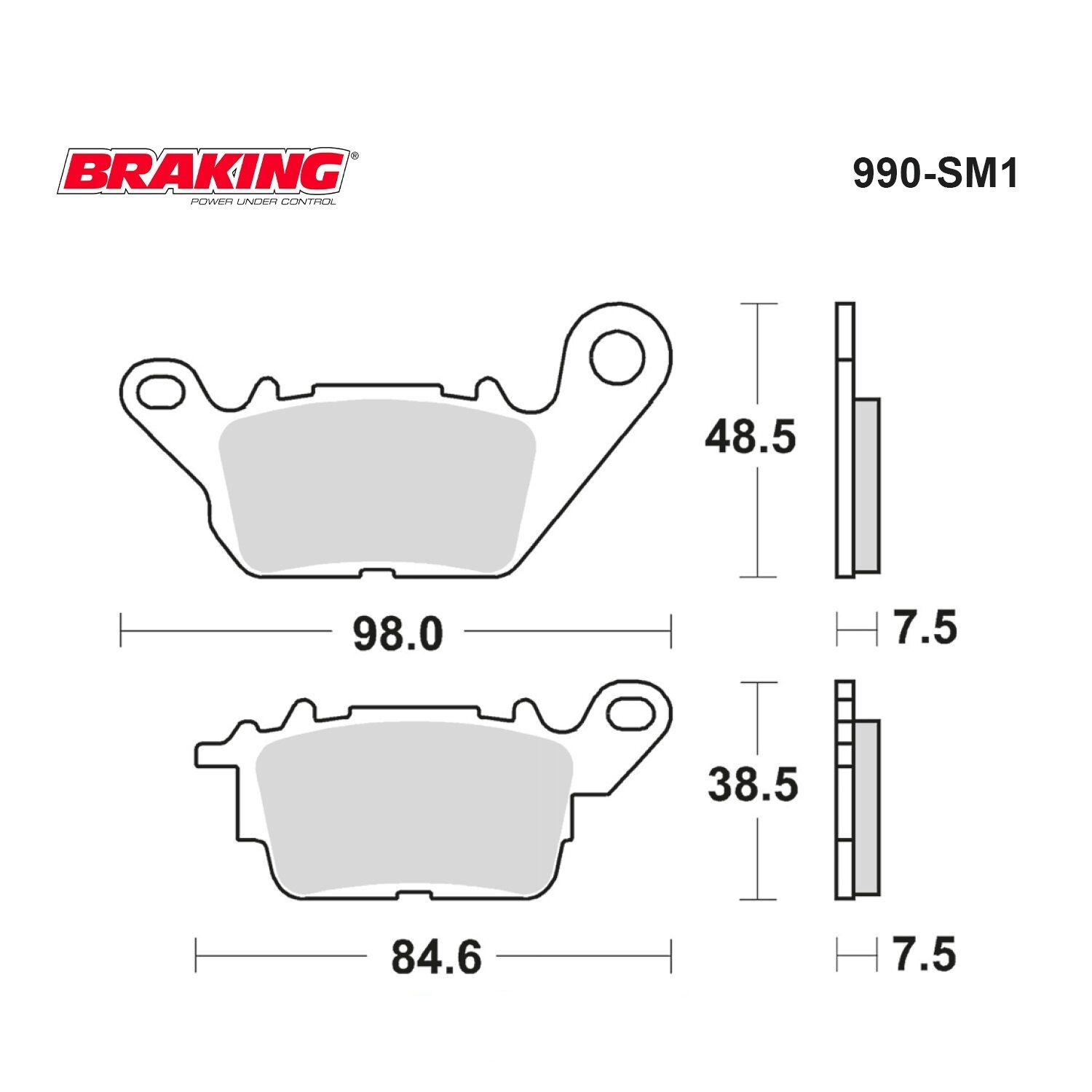 NMAX%20125/155%20%20BRAKING%20990SM1%20YARI%20METALİK%20(ÖN)%20FREN%20BALATASI