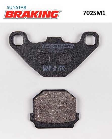 KISBEE 50   Braking 702SM1 YARI METALİK FREN BALATASI