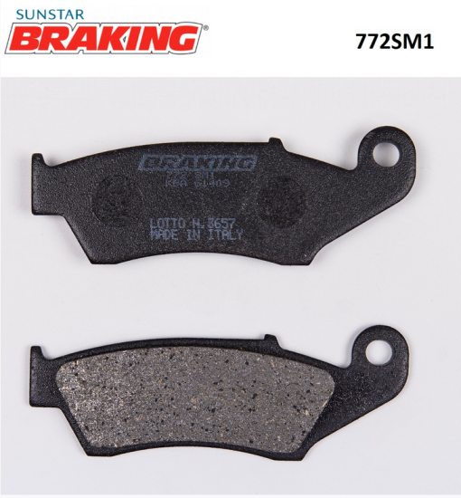 CRF 250 R/X    CRF 450 R/X   BRAKING 772SM1 YARI METALİK ÖN FREN BALATASI