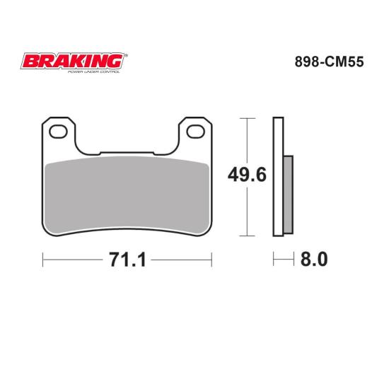 V-STROM XT ABS 1000     HAYABUSA 1300   GSXR 600    GSXR 750  NINJA H2 SX/SE     VERSYS 1000    Z 1000/SX    ZX-10R     Z 900 RS     VSTROM XT 1000     GSXR 1000           BRAKING 898CM55 SİNTERLİ (ÖN