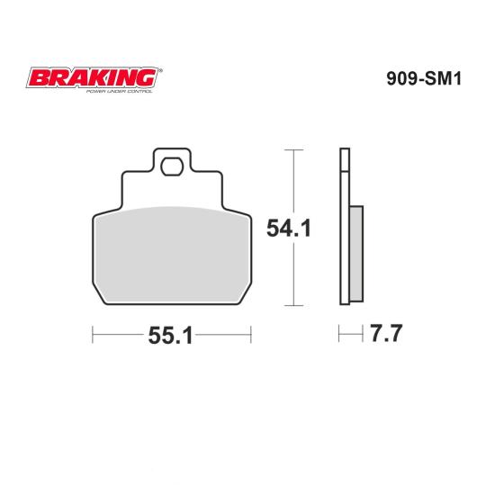 X9 250    X8 250     MP3  250    FUOCO 500   BEVERLY 500 (2006)   BRAKING 909SM1 YARI METALİK (ARKA) FREN BALATASI