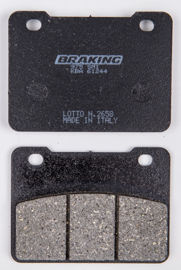 MAXSYM 400/600 WOLF 250  BRAKING 975SM1 YARI METALİK (ÖN) FREN BALATASI