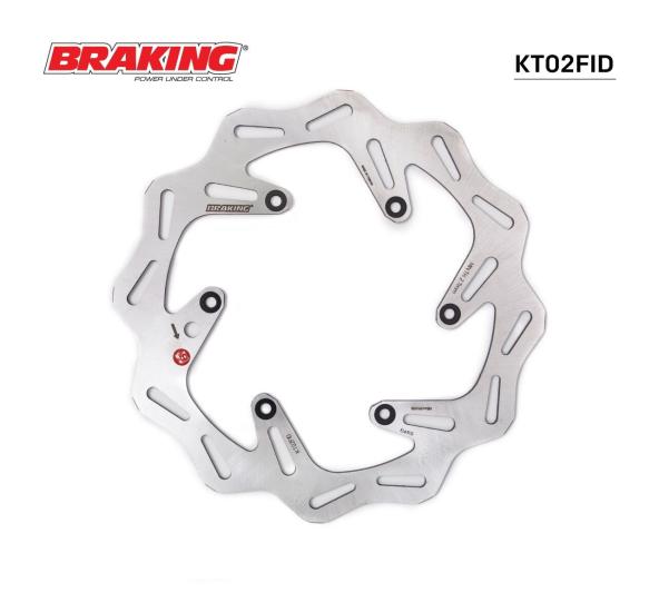 450 SX-F   450/350/250 EXCF    125/250 EXC   501 FE   450FC/FE   350 FE/FC    250 TE/TC    250 FE/FC  (BRAKING KT02FID)  DALGALI ÖN FREN DİSKİ