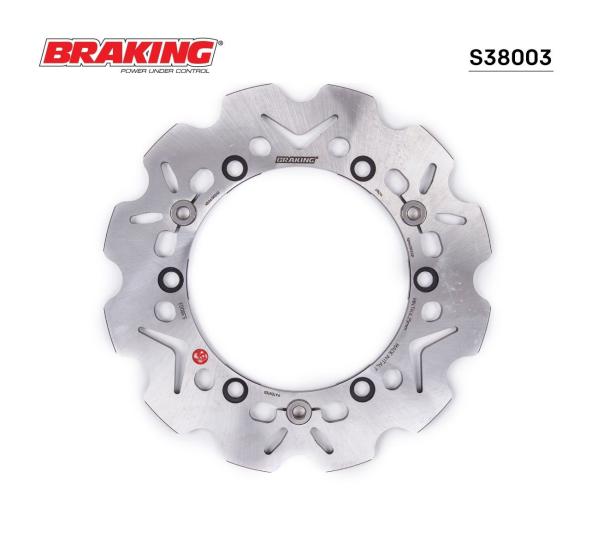 FORZA 300   SH 300    SILVER WING 400  (BRAKING S38003) DALGALI ÖN FREN DİSKİ