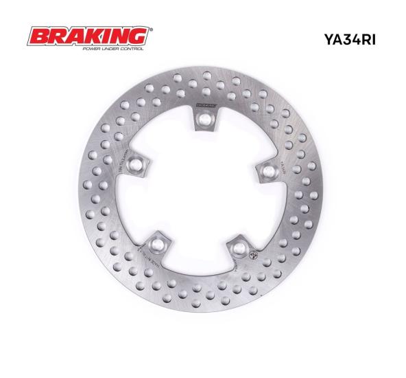 MT10/SP   R1   R6   (BRAKING YA34RI) YUVARLAK ARKA FREN DİSKİ