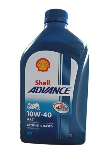 Shell Advance AX7 4T 10W-40 Motor Yağı (1 LİTRE) 