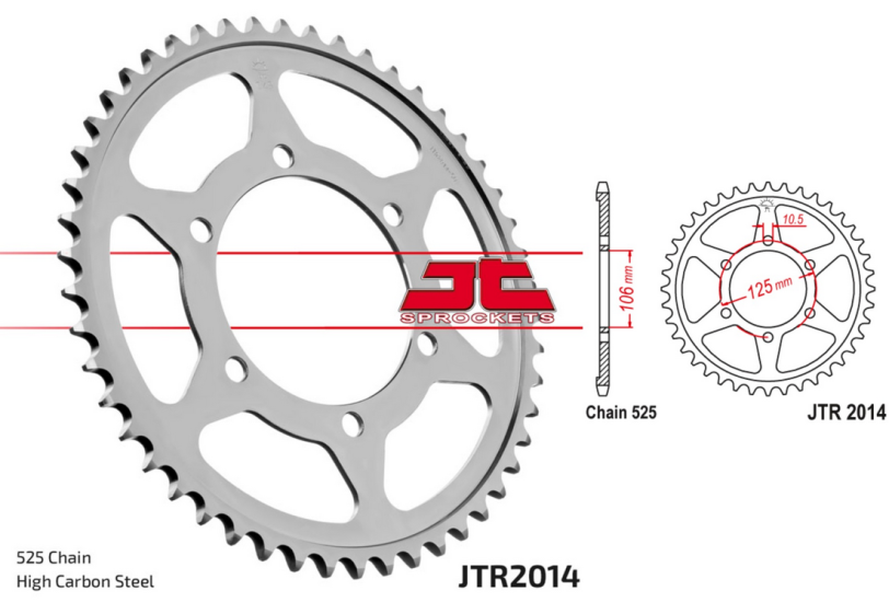 JT JTR2014-42 ARKA DİŞLİ