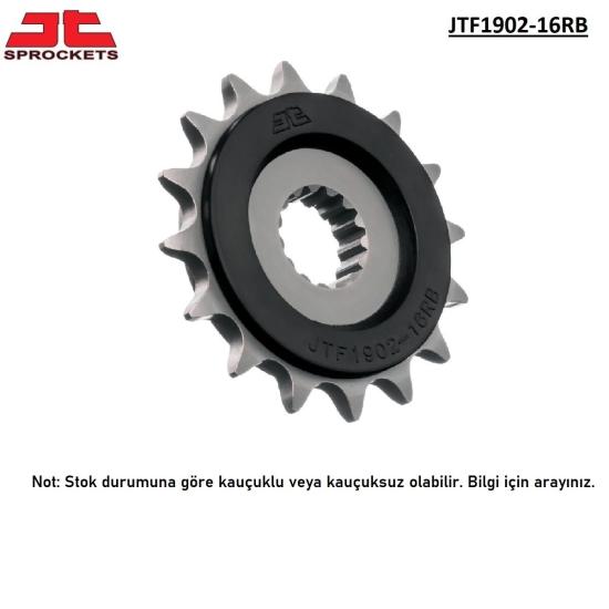 890 ADVENTURE/R  890 DUKE/R   701 ENDURO   701 SUPERMOTO ABS     640 LC4 ENDURO    690 DUKE/R   690 ENDURO R   690 SMC/R/ABS   790 ADVENTURE/R  790 DUKE      JT JTF1902-16 ÖN DİŞLİ (KAUÇUKLU)