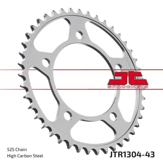 CB 650R    CBR 650F  CBR 650R   SHADOW 750     YAMAHA R1/M  CBF 500  CB 600F HORNET  CBF 600    CBR 600F   CB 650F       JT JTR1304-43 ARKA DİŞLİ