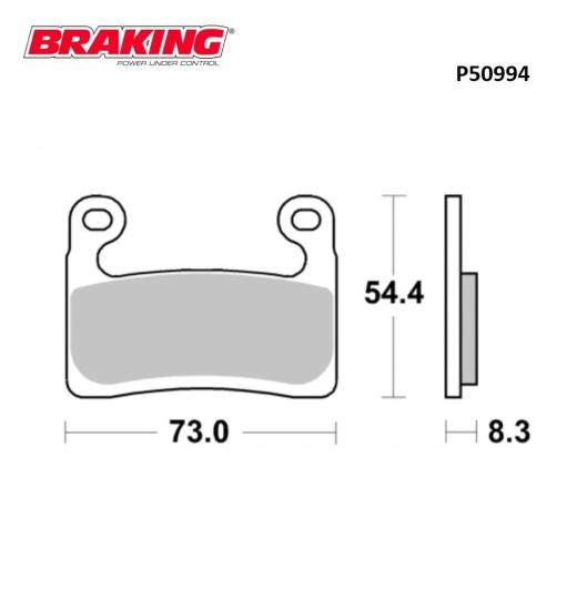 R 1250 GS/ADV    R 1250 RT  M 1000 RR    S 1000 RR        BRAKING P50994 SİNTERLİ (ÖN) FREN BALATASI