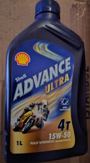 Shell Advance 4T 15W-50 Motor Yağı (1 LİTRE)